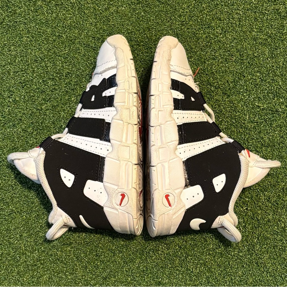 Nike Air More Uptempo white/black Toddler SZ9c